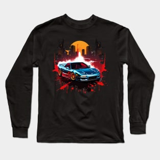 honda nsx city skyline Long Sleeve T-Shirt